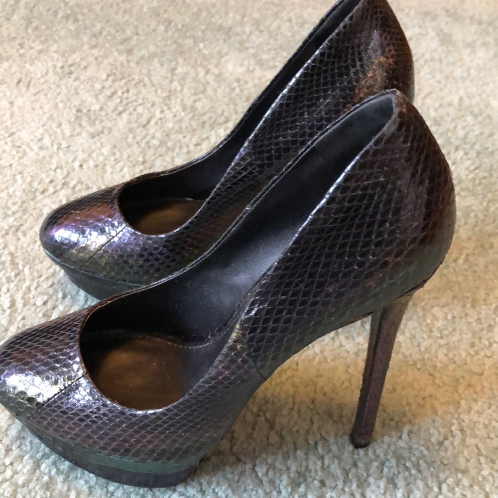 High platform heels by Brian Atwood size 5.5